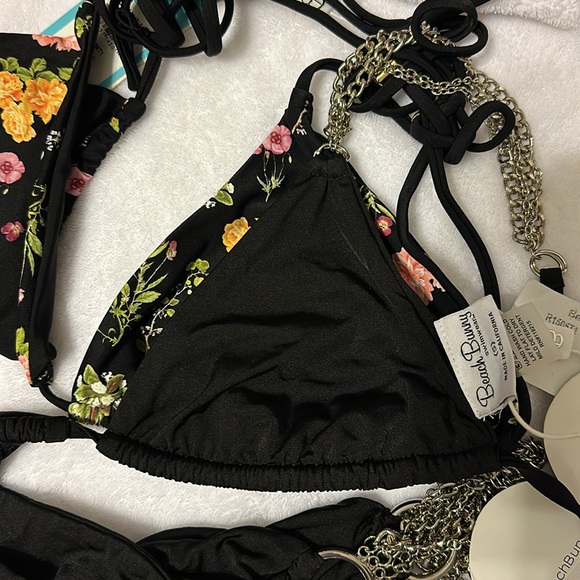 Beach Bunny ORIGINAL Ball & Chain SILVER Chains made in US - Picture 6 of 6